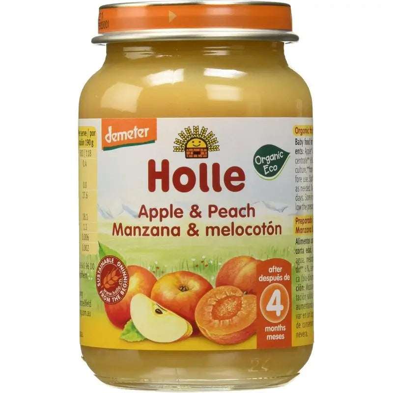Holle Apple & Peach Jar