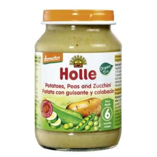 Holle Potato Peas & Courgette 6Months 190Gr.