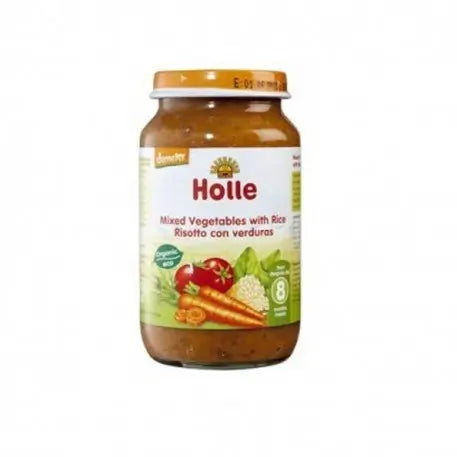 Holle Mixed Vegetables with Rice, 220g