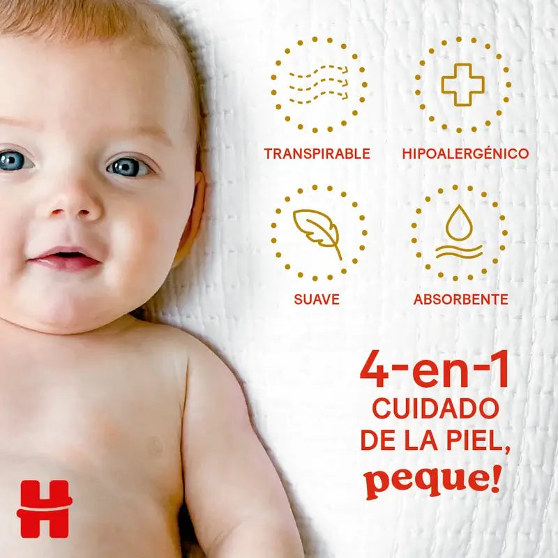 Huggies Extra Care Größe 1 (3-5 kg) Disney Baby Windel, 28 Stück.