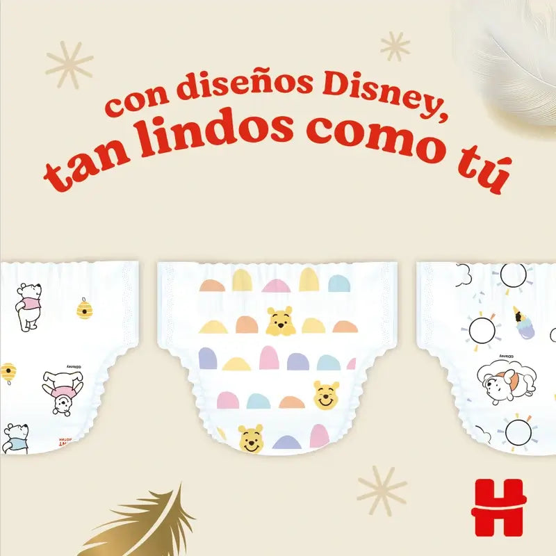 Huggies Extra Care Größe 4 (8-16 kg) Disney Baby Windel, 33 Stück.