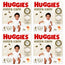 Huggies Extra Care Größe 4 (8-16 kg) Disney Baby Windel, 33 Stück, Packung 4