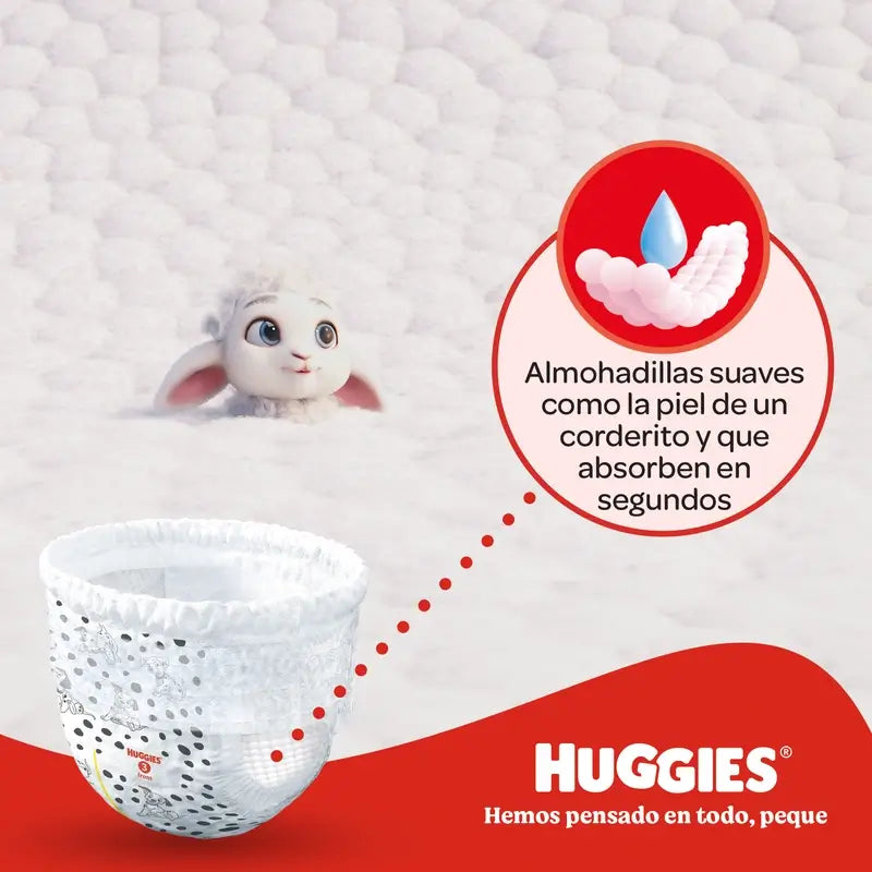 Huggies Little Movers Größe 3 (6-11 kg) Disney Baby Windelslips, 88 Stück