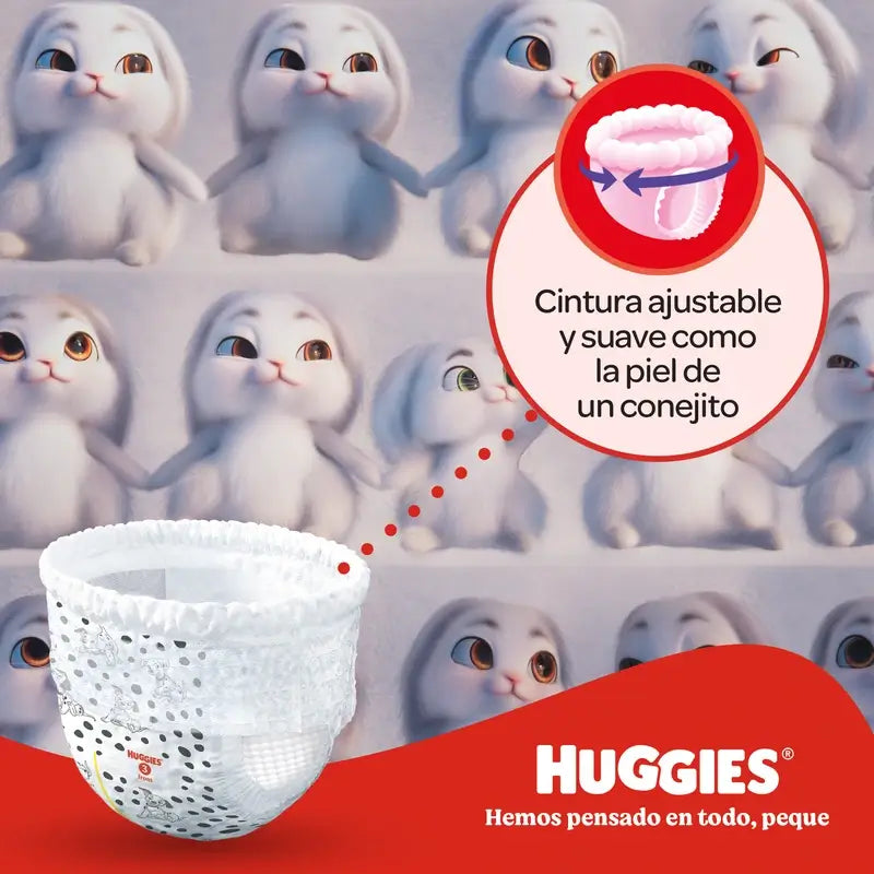 Huggies Little Movers Größe 4 (9-14 kg) Disney Baby Windelslips, 120 Stück.