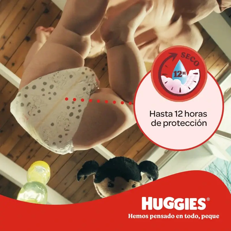 Huggies Little Movers Größe 4 (9-14 kg) Disney Baby Windelslips, 120 Stück.