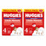 Huggies Little Movers Größe 4 (9-14 kg) Disney Baby Windelslips, 120 Stück, Packung 2
