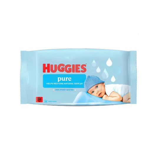 Huggies Pure Feuchttücher, 48 Stück