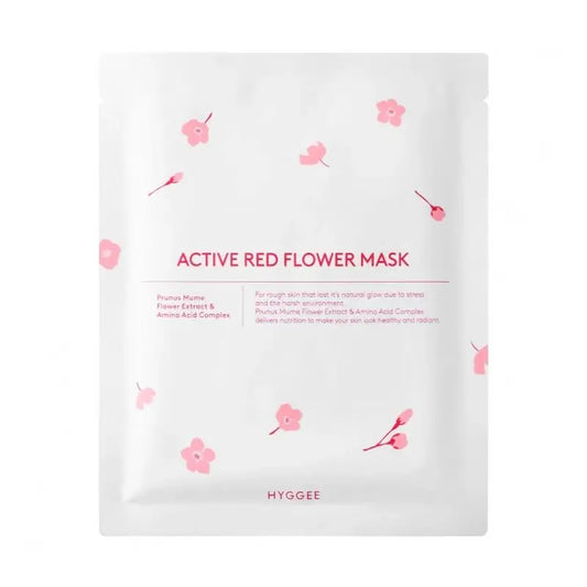 Hyggee Active Rote Blume Maske , 35 ml