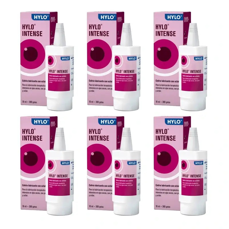 Hylo Intense Augentropfen 10 ml, 6er-Pack