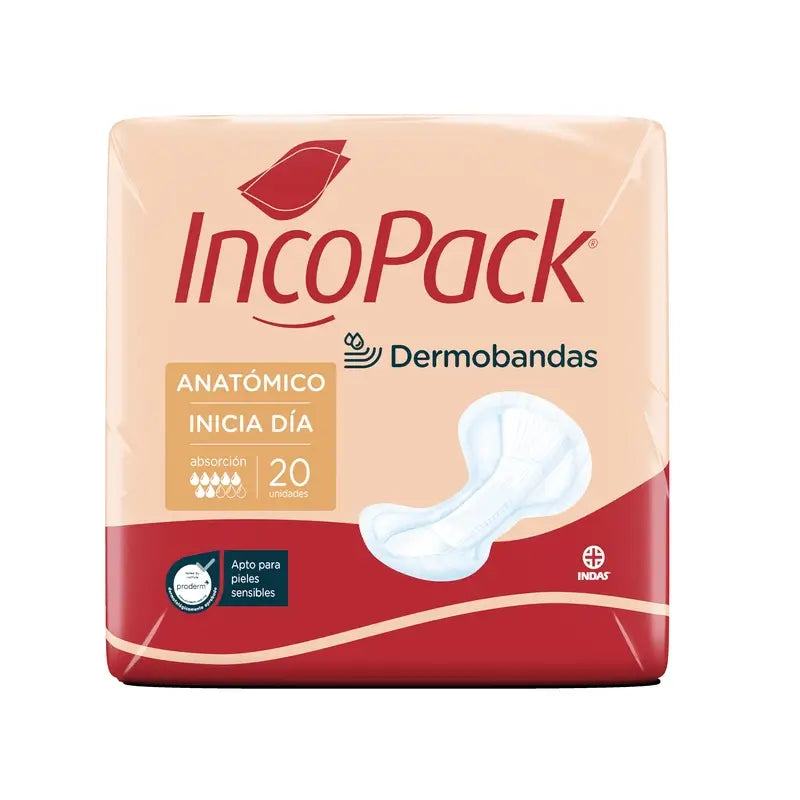 Incopack Inicia Anatomischer Tag , 80 Einheiten