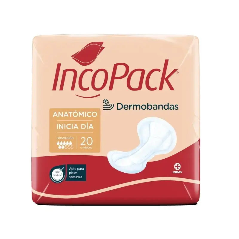Incopack Inicia Anatomischer Tag , Packung 4, 320 Stück