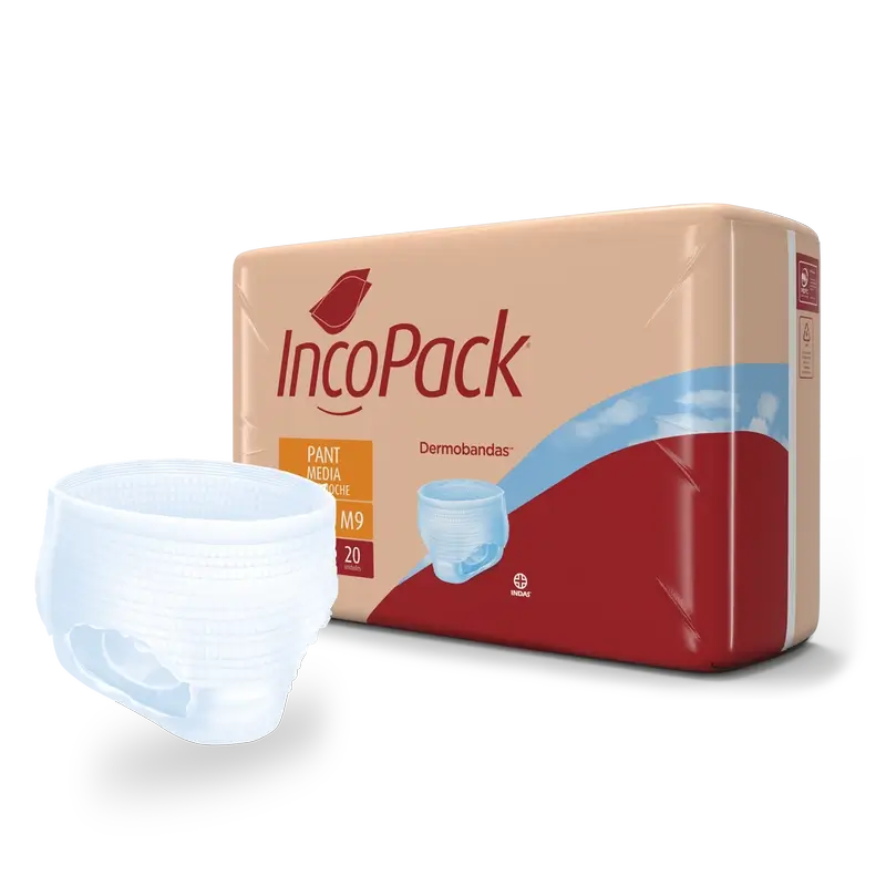 Incopack Anatomisches Gummiband Super Night Elastic Medium Size, 80 Stück.