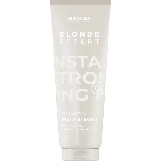 Indola Instastrong Professionelles Blondes Shampoo, 250 Ml