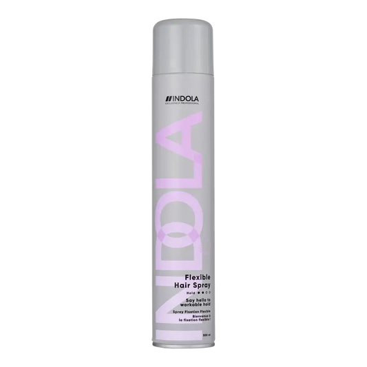 Indola Professional Haarspray mit flexiblem Halt, 500 ml