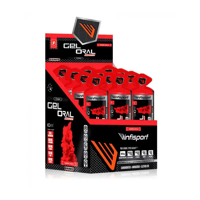 Infisport Oral Gel Cola-Geschmack 18 Einheiten x 50 Gramm