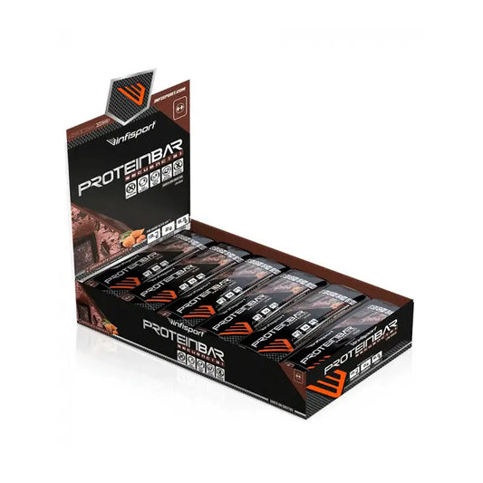 INFISPORT Protein bar double chocolate 22 units x 40 grams