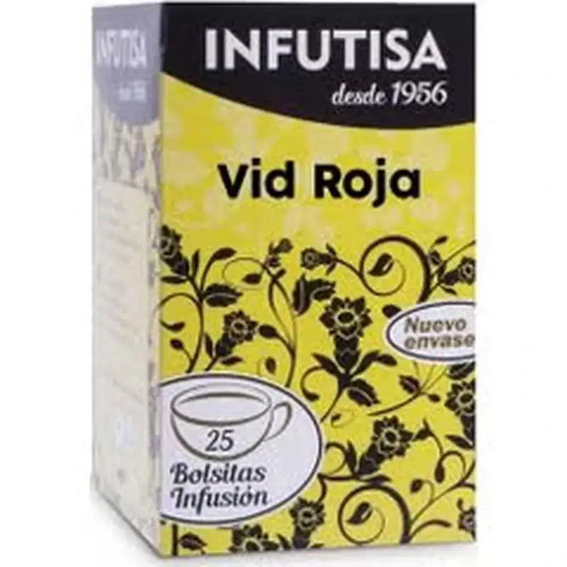 Infutisa Roter Rebenaufguss 25Beutel