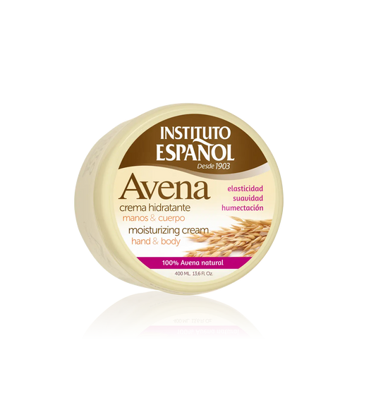 Instituto Español Oatmeal Body Cream Jar - 400 Ml.
