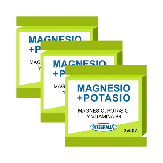 Integralia Magnesium + Kalium + Vitamin B6, 3X60 Kapseln