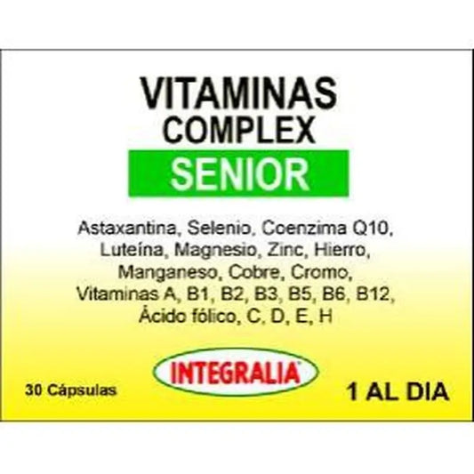Integralia Vitamins Complex Senior 30 Capsules