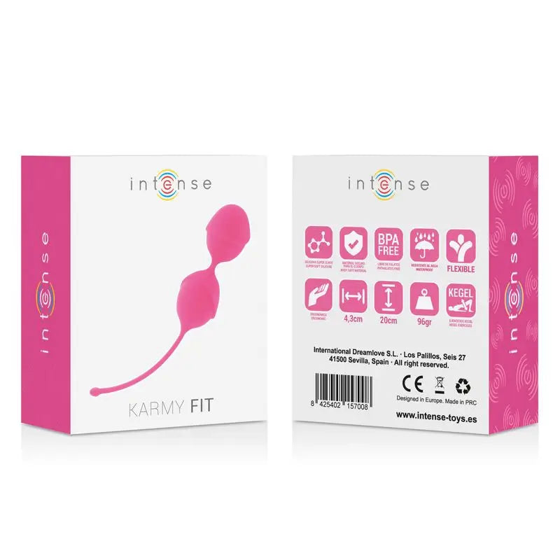 Intensive Gesundheit & Spaß Karmy Fit Kegel Silikon Fuchsia