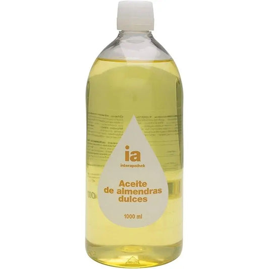 Interapothek Sweet Almond Oil, 1000 ml