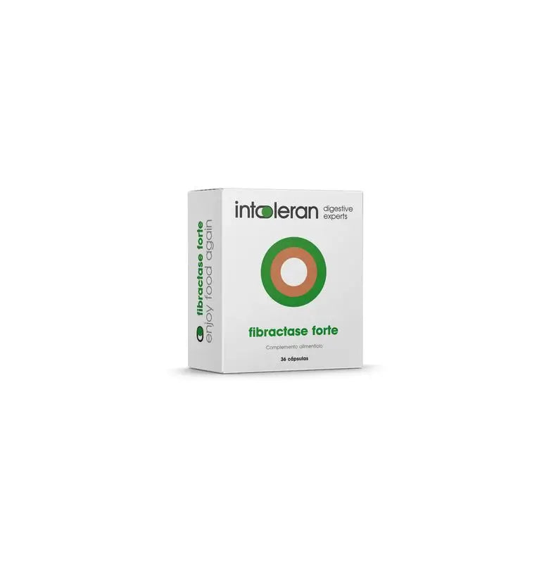 Intoleran Fibractase Forte Food Supplement, 36 capsules