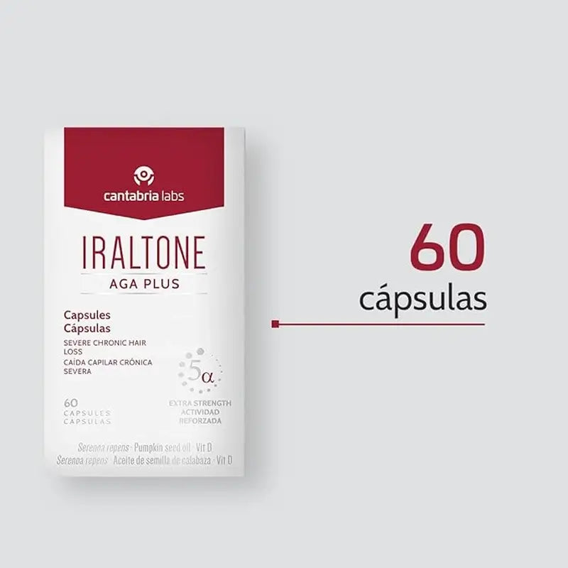 Iraltone Aga Plus, Packung 2 x 60 Kapseln