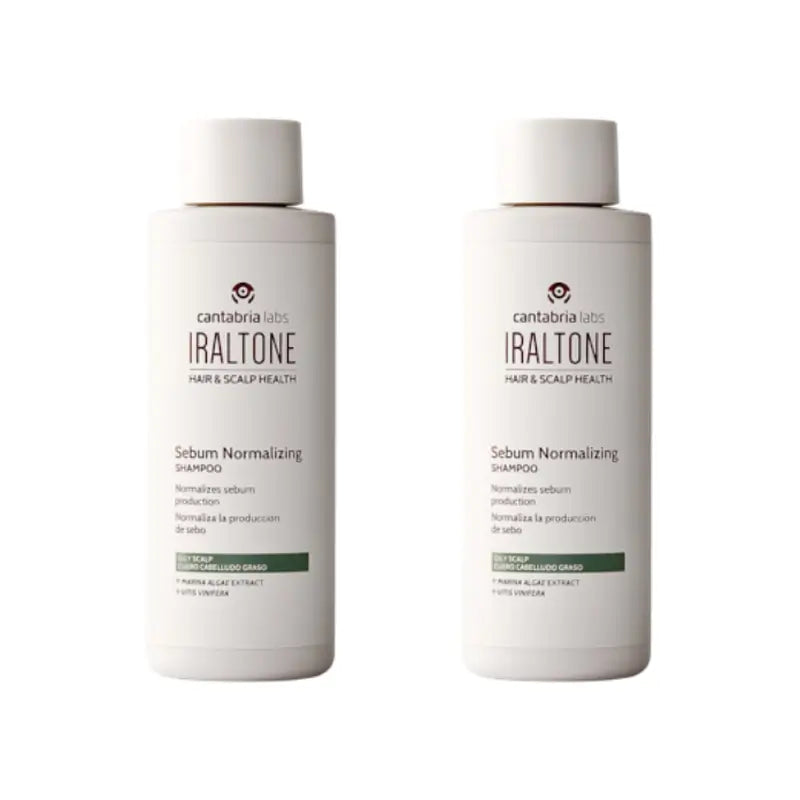Iraltone Seboregulierendes Shampoo, Packung 2 x 200 ml