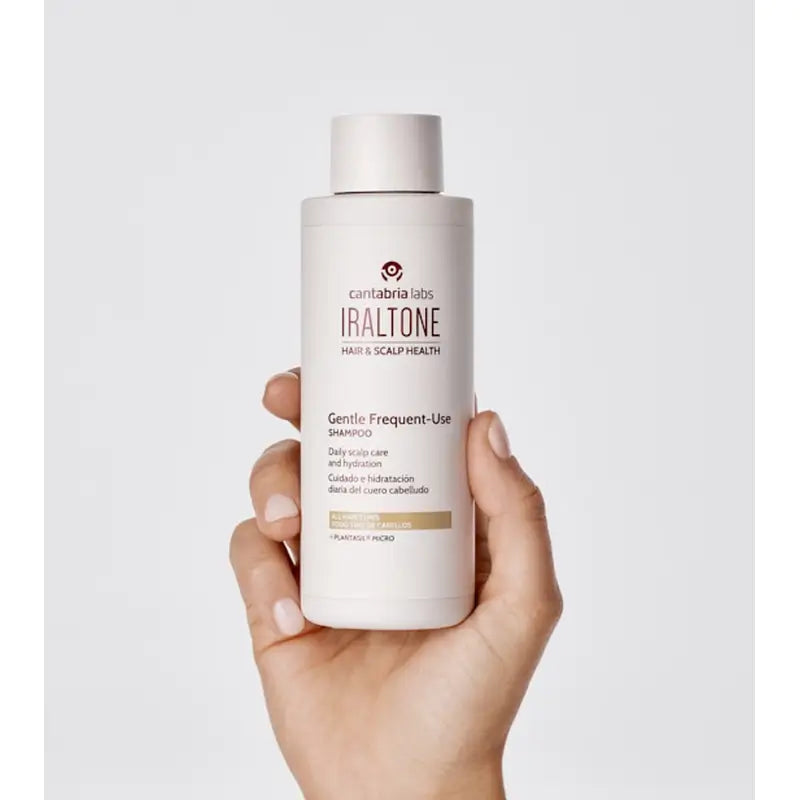Iraltone Sanftes Shampoo für häufigen Gebrauch, Packung 2 x 200 ml