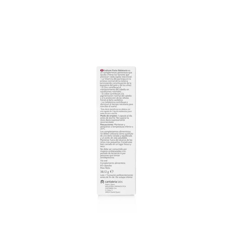 Iraltone Forte Melatonin, 60 Kapseln
