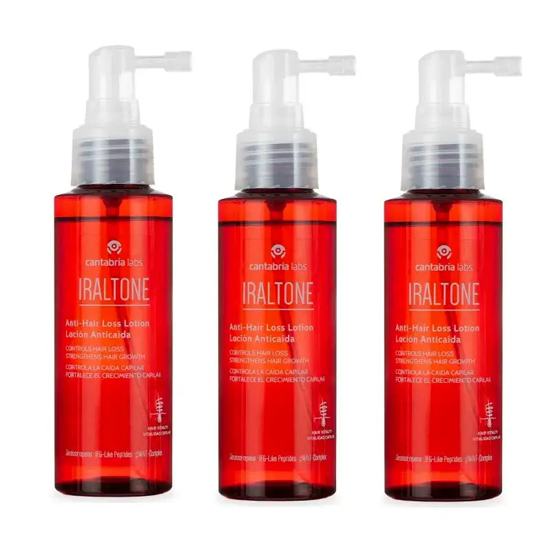 Iraltone Hair Loss Lotion Pack, Pack 3 X 100 Ml
