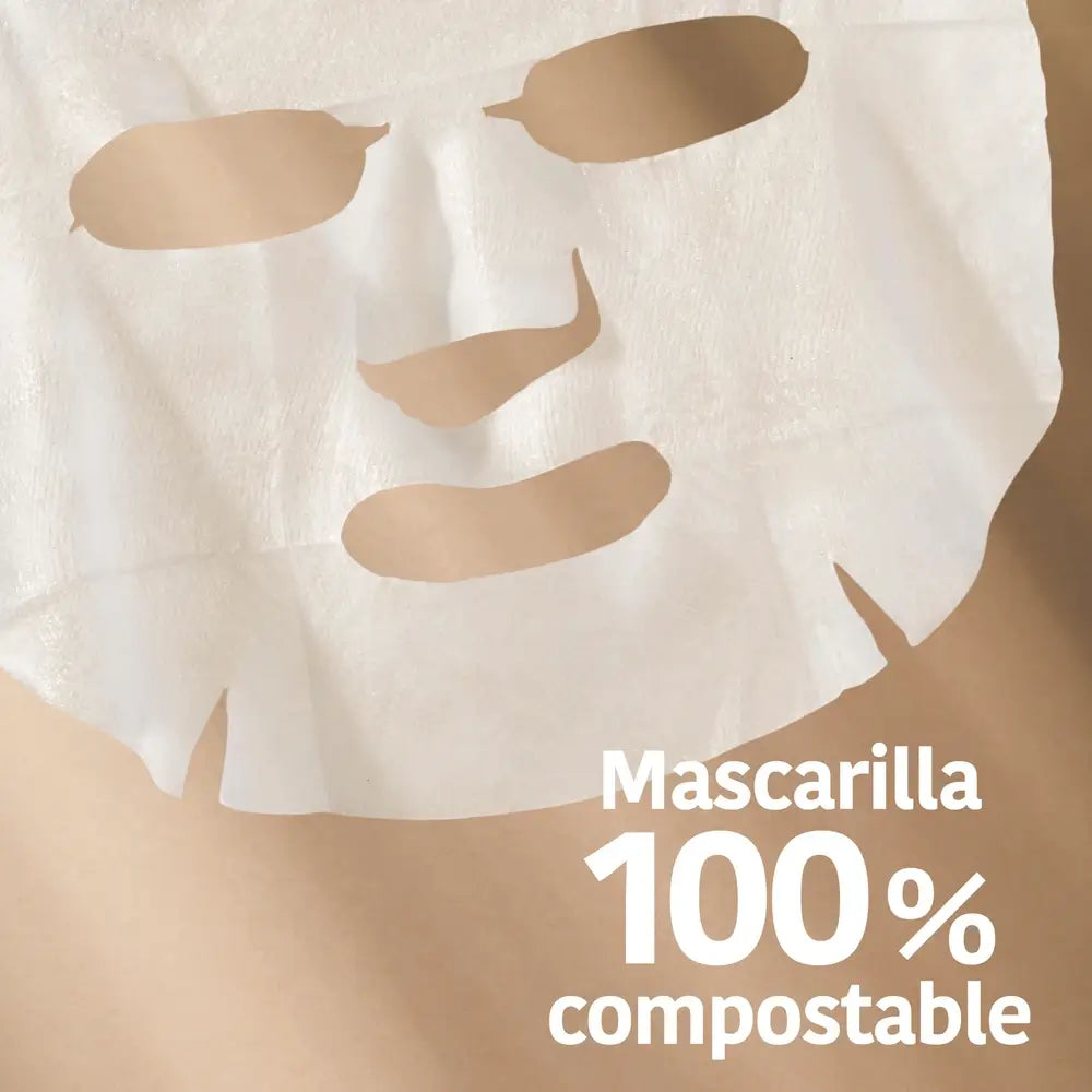 Iroha Nature Anti-Falten Gesichts- und Halsgewebemaske - Kollagen, 30 ml