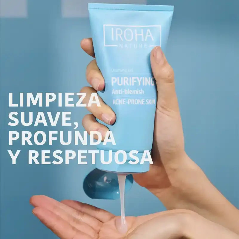 Iroha Nature Reinigende Anti-Perfektions-Reinigung für fettige Haut, 150 ml
