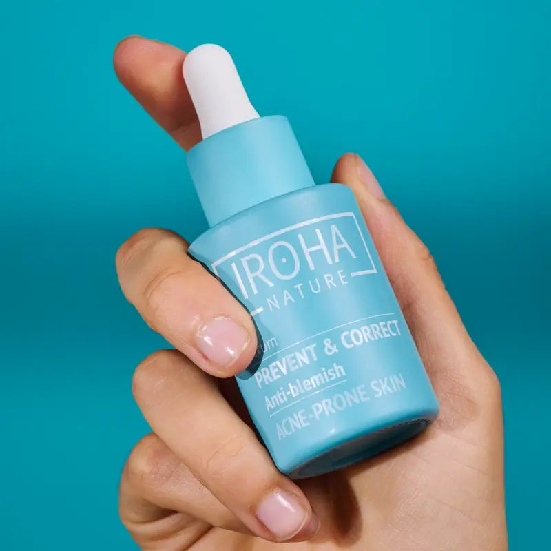 Iroha Nature Serum gegen Unreinheiten bei fettiger Haut, 30 ml