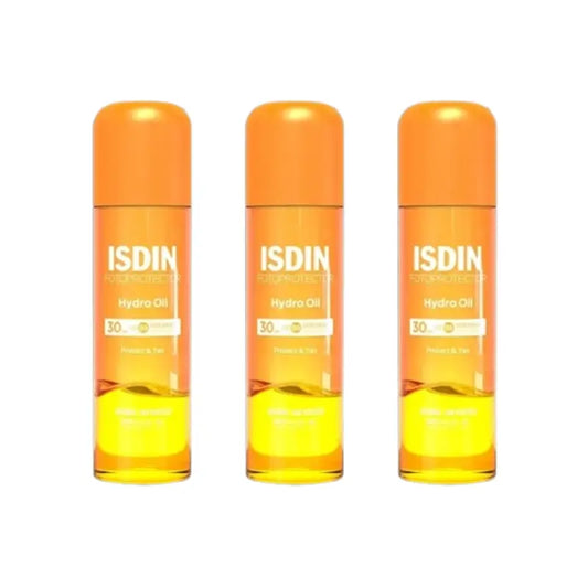 Isdin Hydro Öl Spf 30, 3X200 Ml