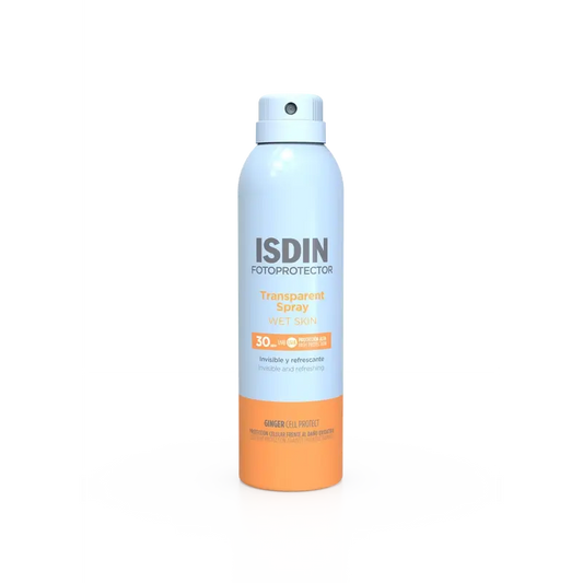 Isdin Transparentes Spray Nasse Haut Spf 30 250 Ml