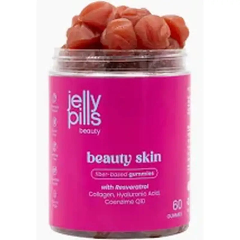 Jelly Pills Beauty Skin Nahrungsergänzungsmittel im Gummibärchen-Format, 60 Gummibärchen