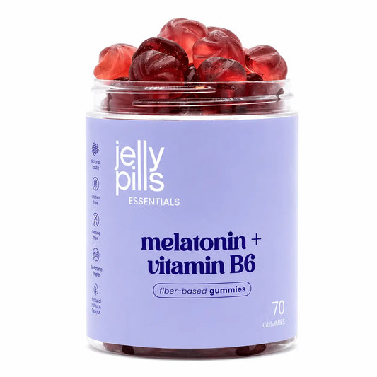 Jelly Pills Schlaf Nahrungsergänzungsmittel im Gummibärchen-Format, 60 Gummibärchen