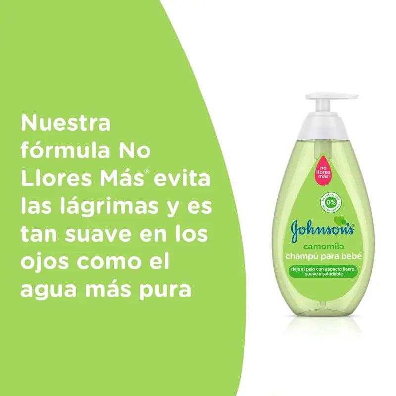 Johnson'S Baby Kamille Shampoo mit Spender, 500ml