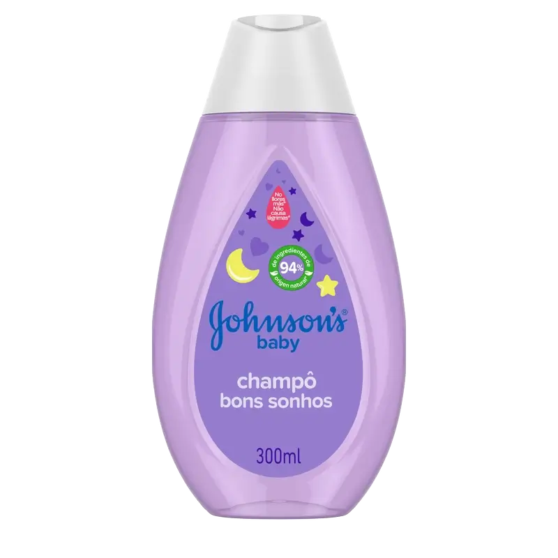 Johnson'S Baby Sweet Dreams, Naturalcalm Entspannungsessenz Shampoo, Lavendel & Kamille, 300 ml