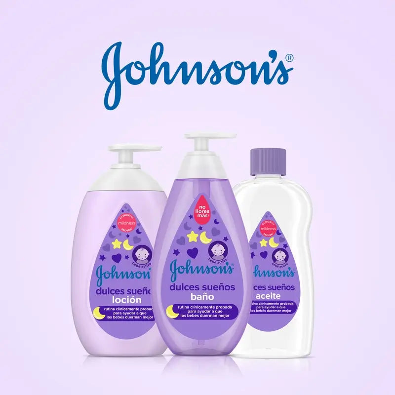 Johnson'S Baby Sweet Dreams, Naturalcalm Entspannungsessenz Shampoo, Lavendel & Kamille, 300 ml