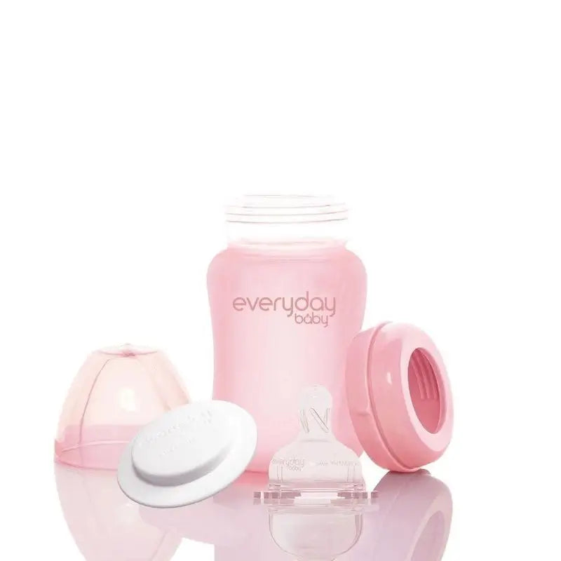 Joykids Everyday Baby Glasflasche 150ml Hellrosa