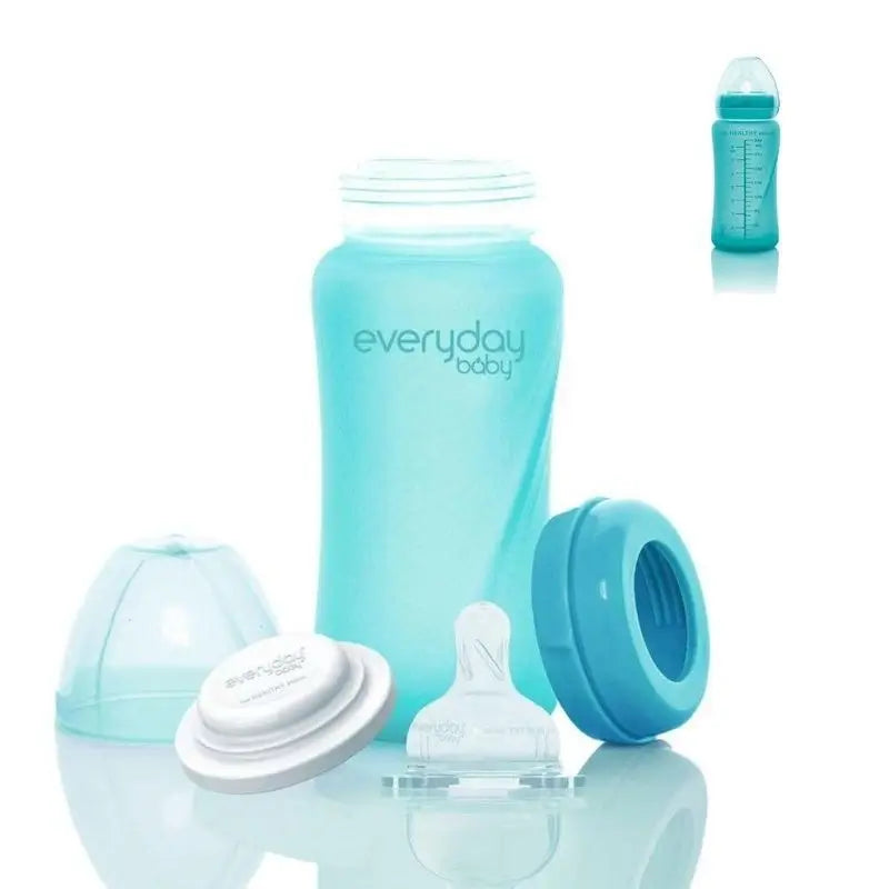 Joykids Babyflasche 240Ml Türkis Glas Thermos Everyday Baby