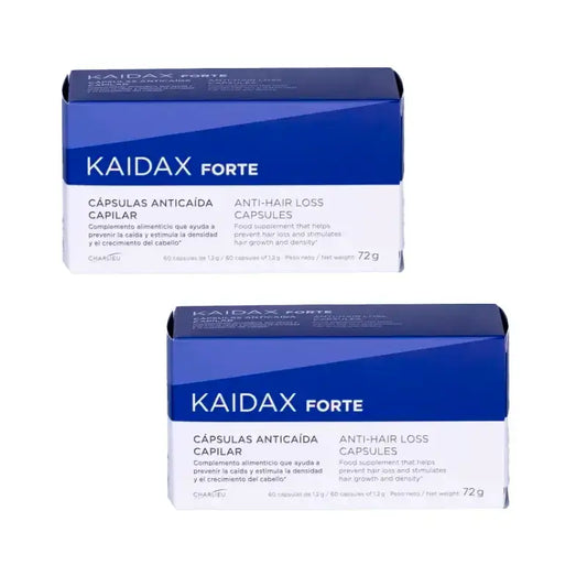 Kaidax Forte Anti-Haarausfall, Packung 2 x 60 Kapseln