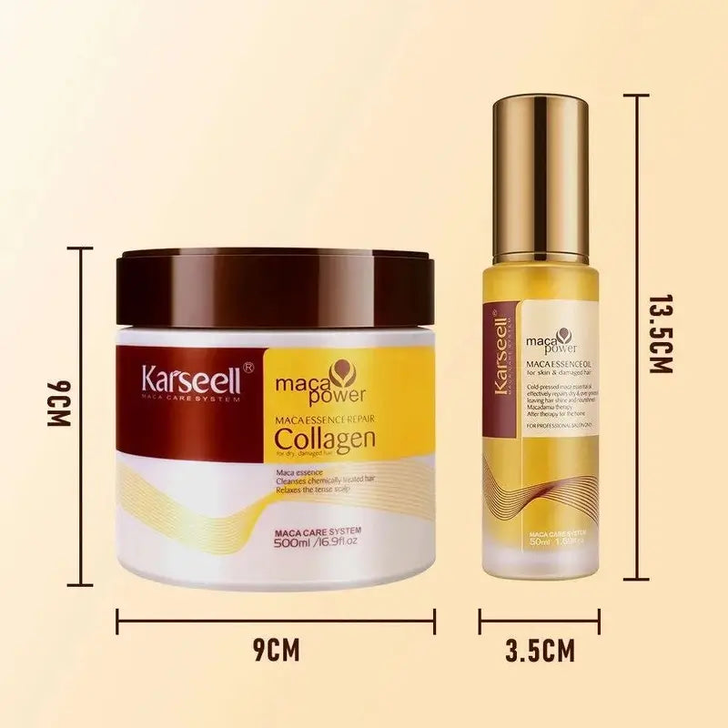Karseell Packung Maske & Haaröl , 550 ml