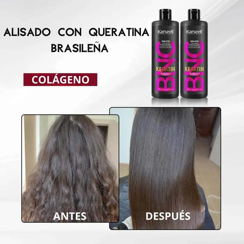 Karseell Keratin Haarglätter Weiß , 500 ml