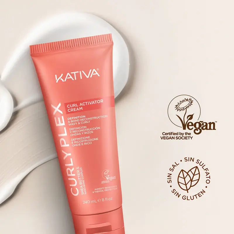 Kativa Curly Plex Locken Aktivator Creme , 240 ml