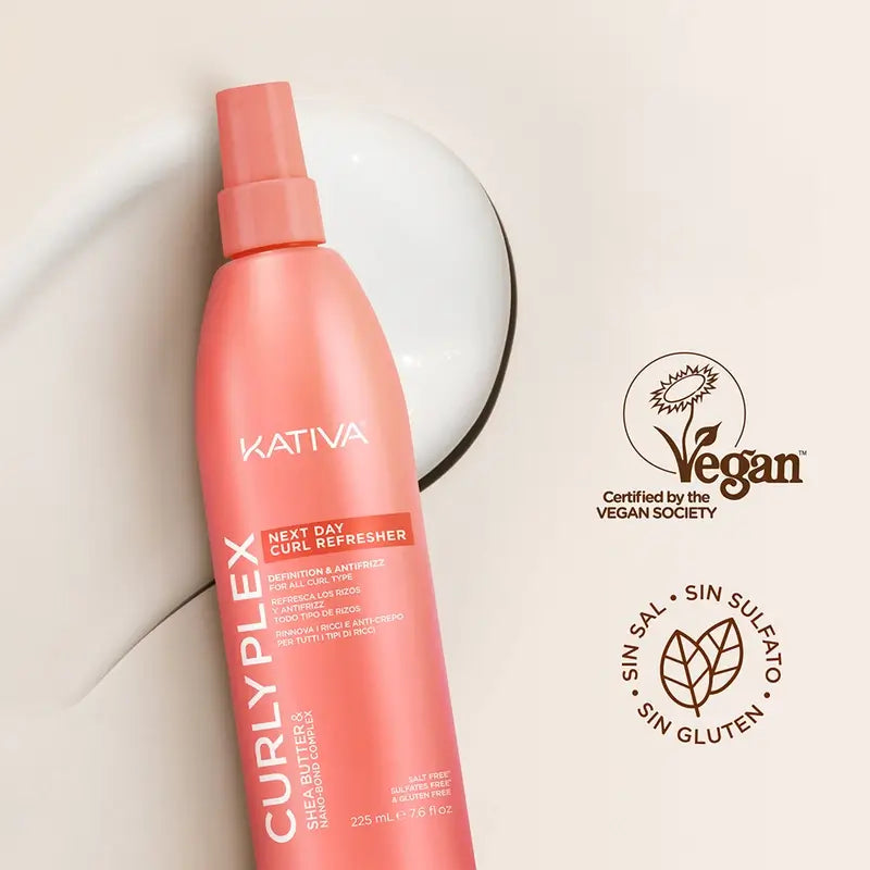 Kativa Curly Plex Next Day Lockenauffrischer , 225 ml