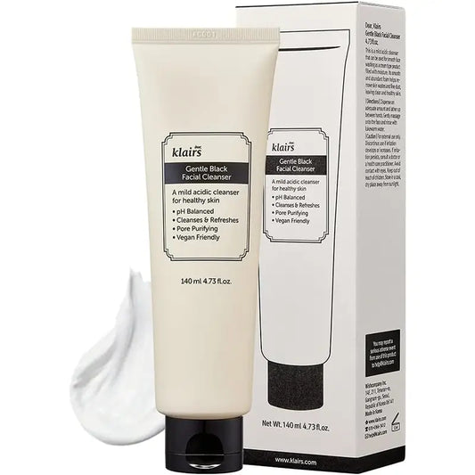 Klairs Gentle Black Gesichtsreiniger, 140 ml